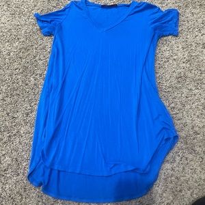 Basic blue tunic